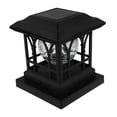 thumbnail image 4 of WEUVEB Solar Post Light Outdoor Black with European Design for Garden Patio and Landscape Decor, 4 of 7