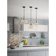 thumbnail image 4 of Progress Lighting Staunton 1-Light Wall Sconce, Brushed Nickel, Clear Glass Shade, 4 of 11