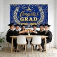 thumbnail image 4 of Class of 2026 Graduation Banner 8 Styles Large Graduation Photo Booth Backdrop for High School College Graduation Party Indoor Outdoor Decor(70.87x43.31in), 4 of 5