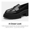 thumbnail image 4 of Zapatos Coach Leah con plataforma para mujer, color negro, talla 9, 4 of 5