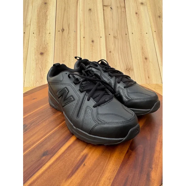New Balance Men Black Work Shoes MX608AB5 Slip Resistant Size 12 4E Sneakers