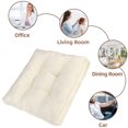 thumbnail image 6 of CUITING Kitchen Chair Cushion Thicken Seat Pad for Dining Chair Meditation Tatami Yoga Home Office Outdoor Patio  19.6x19.6x3.5 in, 6 of 6