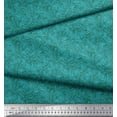 thumbnail image 3 of Soimoi Moss Georgette Fabric Triangular Greek Key Geometric Printed Craft Fabric by the Yard 42 Inch Wide, 3 of 3