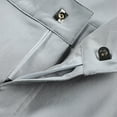 thumbnail image 7 of Men's Casual Pants Convertible to Shorts Summer Outdoor Loose Fit Stretch Breathable Silk Straight Comfortable Lightweight Travel Men's Dress Pants Relaxed Fit Loose Big and Tall, 7 of 7
