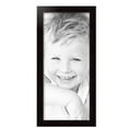 thumbnail image 2 of ArtToFrames 11" x 25" Colonial Onyx Picture Frame, 11x25 inch Black MDF Poster Frame (WOM-4386),  Pack, 2 of 7