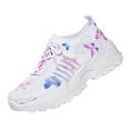 thumbnail image 2 of Willtoo Women's Breathable Hollow Mesh Orthopedic Walking Shoes Flower Pattern Sneakers Colorful Tennis Shoes Comfort for All-Day Wear Sports Sandals, 2 of 6