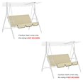 thumbnail image 1 of Funda para columpio Cateissary 2021 jardín al aire libre 3 asientos cubierta sombra patio resistente a los rayos CBP158225, 1 of 6