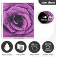 thumbnail image 3 of Coolnut Purple Rose Dishwasher Magnet Cover, Magnetic Refrigerator Panel Decal Wash Machine Front Door Decorative Cover for Home Kitchen Farmhouse Decor, 23"x 26", 3 of 6