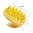 thumbnail image 2 of Peine de masaje antideslizante para el cuidado del cabello, reduce la pérdida de cabello para la herramienta de estilismo de salón Tmvgtek Cuidado Belleza, 2 of 7