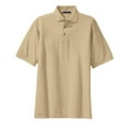 thumbnail image 5 of Port Authority Tall Heavyweight Cotton Pique Polo-XLT (Stone), 5 of 6