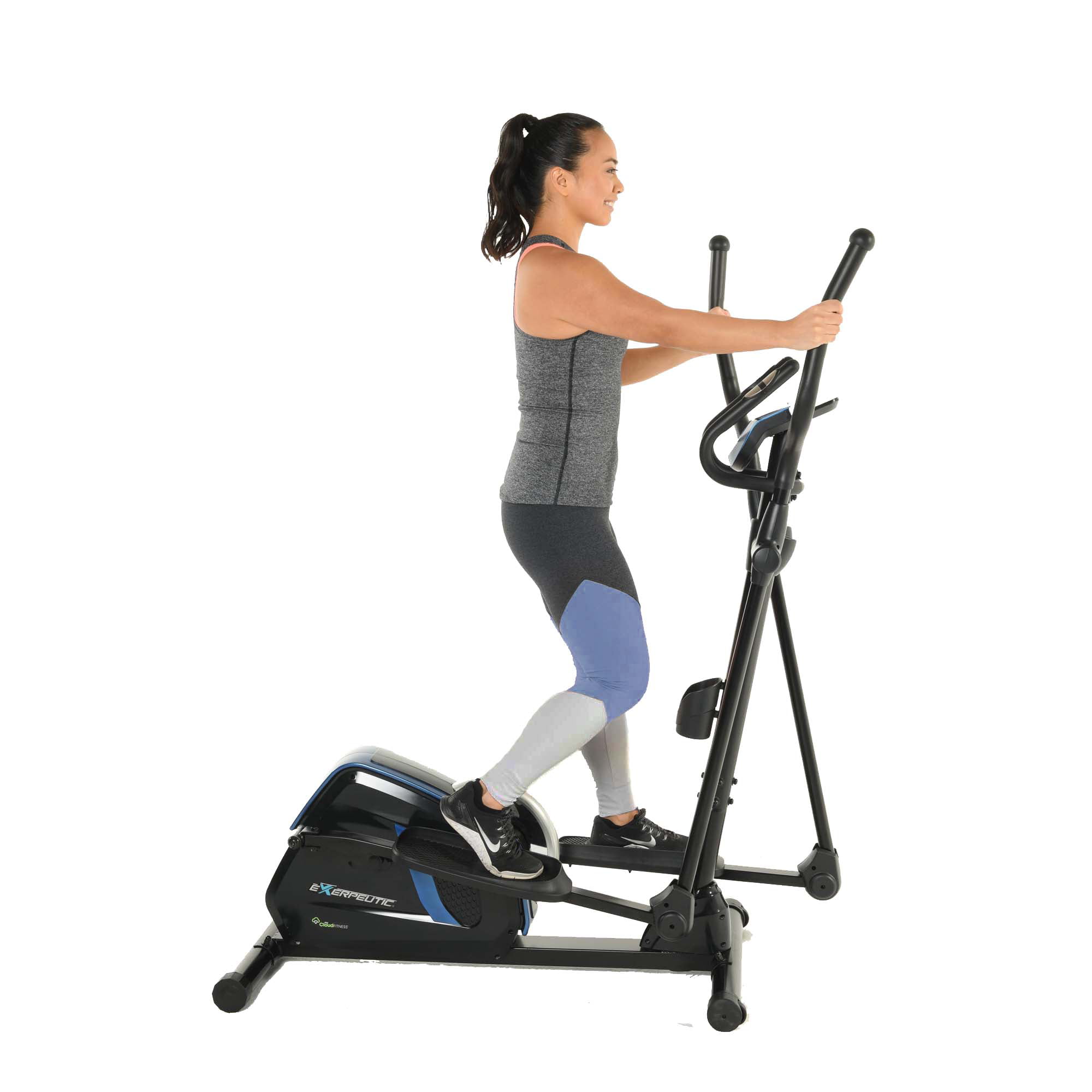 markt Psychiatrie Sturen Exerpeutic Magnetic Flywheel Elliptical Trainer Machine for Home Gym with  Natural Elliptical Motion, Bluetooth MyCloudFitness tracking and Pulse Rate  Grips - Walmart.com