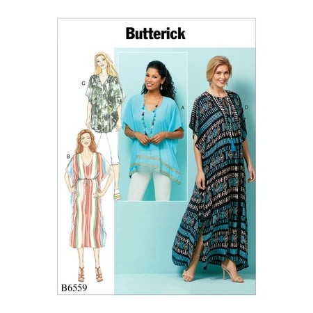 Butterick Pattern MISSES' TOP, TUNIC AND