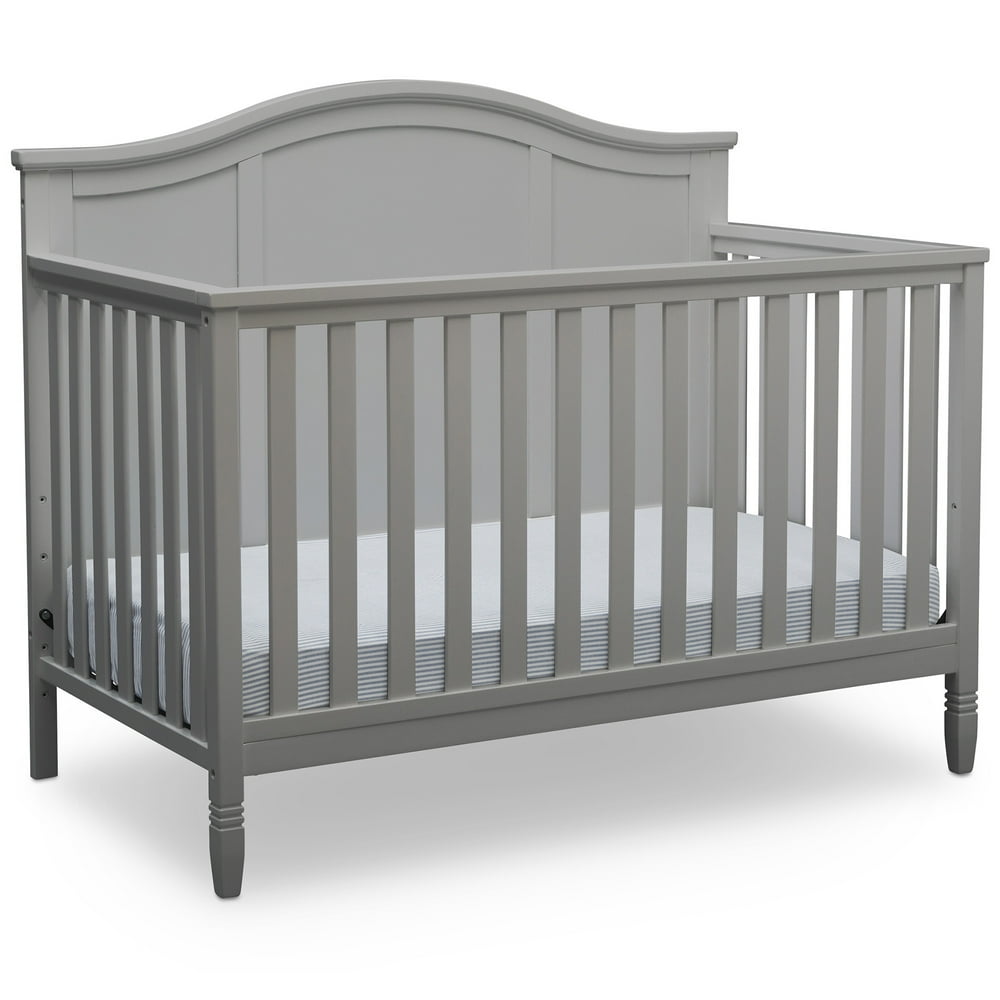 Delta Children Madrid 4in1 Convertible Crib, Gray
