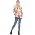 thumbnail image 4 of White Mark Women's Plaid Shacket, 4 of 6