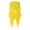 Yellow, variant on DPOIS Womens Sparkly Liturgical Praise Dance Tunic Worship Dance Overlay Red S