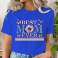 thumbnail image 3 of Best Mom Ever camisetas para mujer, ropa Harajuku para mujer, ropa de calle de moda, camisetas de mamá, camiseta de manga corta, ropa de tendencia, 3 of 4