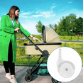 thumbnail image 5 of 2 Pcs Pièces de Rechange pour Roue de Marcheur Universelle, Roulettes en Plastique Compatibles avec les Marchettes, Pièces de Réparation de Roue de Marcheur en Caoutchouc Plastique, 5 of 5