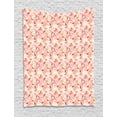 thumbnail image 1 of Abstract Tapestry, Pastel Color Retro Old Fashioned Swirls and Curves Pattern in Continuous Order, Wall Hanging for Bedroom Living Room Dorm Decor, 60W X 80L Inches, Multicolor, by Ambesonne, 1 of 2