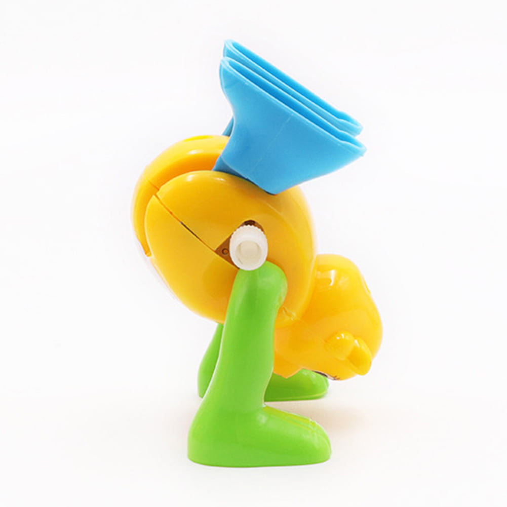 2Pcs Cute Cartoon Animal Children Flip Over Wind Up Somersault Clockwork Toy 