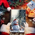 thumbnail image 6 of 24 Days Christmas Countdown Calendar 2024 with Hanging Snowman Ornaments, White Paper Advent Calendar for Wall Door Mantel Decor, Festive Holiday Countdown Decorations for Home & Family Traditions, 6 of 9