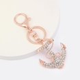 thumbnail image 3 of AYHU Rose Gold Tone Cute Anchor Bag Charm Keychain Car Key Chain with Key Rings for Women Girls Gifts, Small, 3 of 5