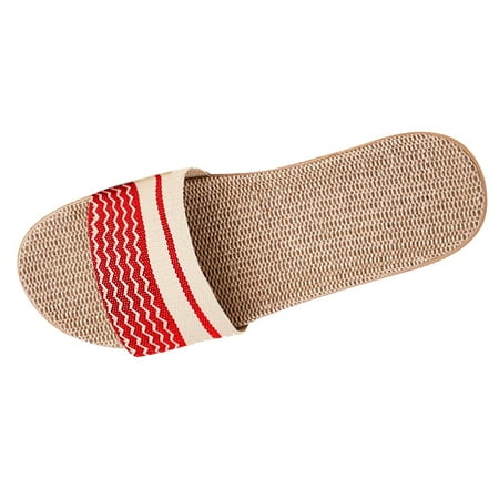 Slippers for Fashion Ladies Womens+Slippers+Size+9 Women Breathable Bohemia Beach Womens Fuzzy Slippers Sandals Slip on Shoes Flats Summer House Slippers for Women Casual Sandals