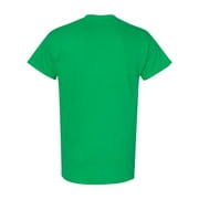 Men Heavy Cotton Multi Colors T-Shirt Color Irish Green Small Size