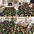 thumbnail image 5 of 8'x10' Area Rugs, Contemporary Geometric Indoor Outdoor Area Rug for Living Room Bedroom, Modern Abstract Art Washable Bathroom Rugs Kitchen Floor Carpet Mats Home Decor Aesthetic, 5 of 8