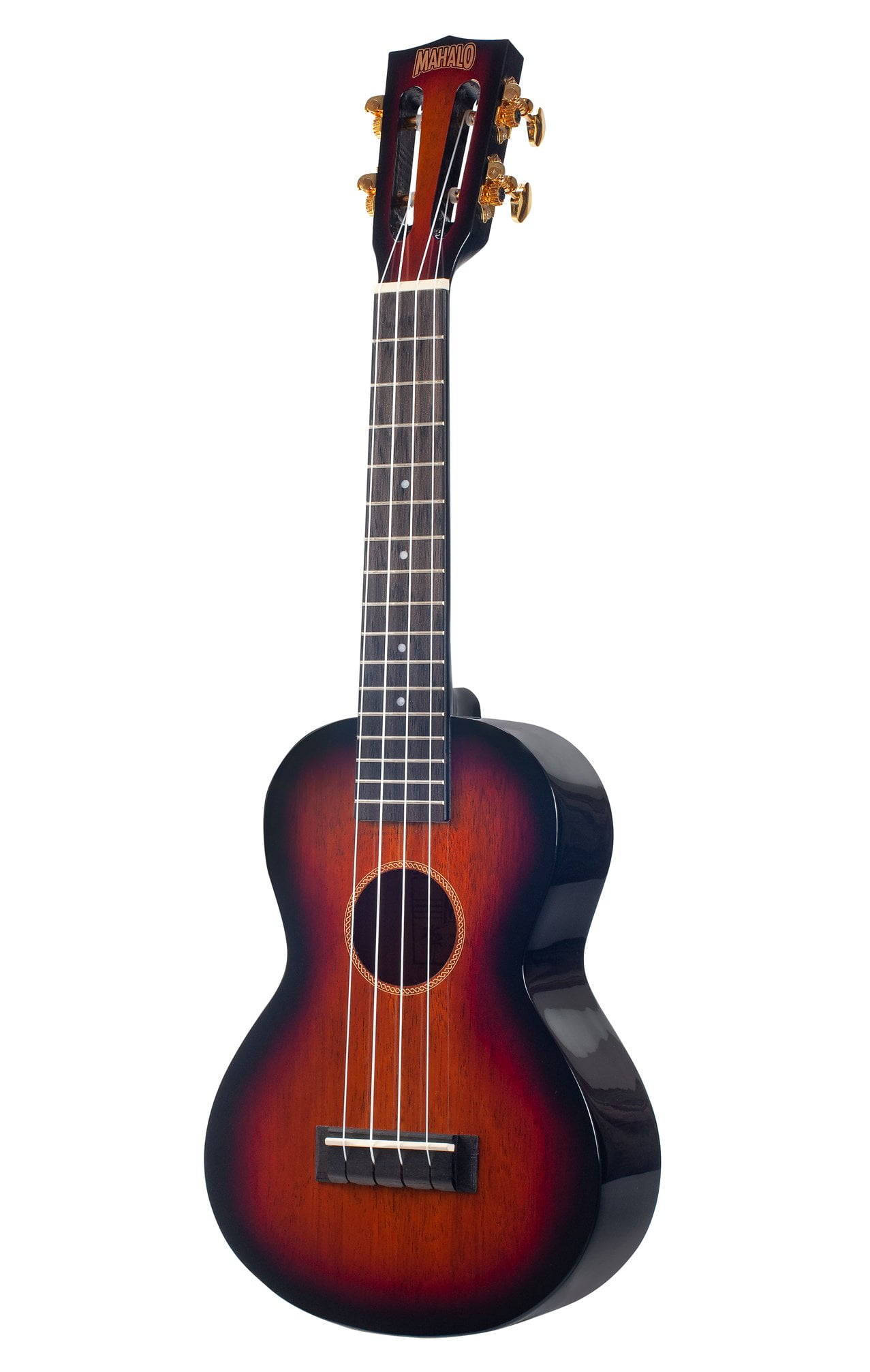 Hano Concert Ukulele w/Bag Trans Blue