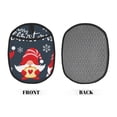 thumbnail image 2 of Pofeuu Three Cute Christmas Gnomes Print Silicone Pot Mat Mitten With Hanging Loop Heat Resistant Oven Mitts Non-Slip Bbq Baking Smoking Potholders, 2 of 7