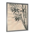thumbnail image 2 of Designart 'Vintage Black and White Bamboo I' Traditional Framed Art Print, 2 of 4