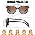 thumbnail image 5 of Joopin Polarized Round Sunglasses, Stylish Sunglasses for Men and Women Retro Classic, 5 of 8