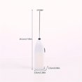 thumbnail image 3 of Handheld Milk Frother And Coffee Mixer - Battery Operated Electric Whisk For Frappe, Latte, Matcha - Upgraded Mini Milk Foamer For Perfectly Frothed Milk, 3 of 19