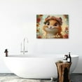 thumbnail image 6 of ZFLMY Cute Cat Canvas Wall Art Print On Canvas Ready To Hang Home Decor 20x16in, 6 of 6