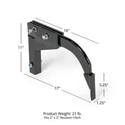 Titan Attachments Hitch-Mounted Ripper, Cat 0 & Cat 1 Tractor/ATV/UTV Compatible