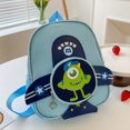 thumbnail image 1 of Mochila de avión para niños con dibujos animados de animales, bonita y cómoda bolsa de preescolar (azul cielo) Sywqhk Para Estrenar, 1 of 7