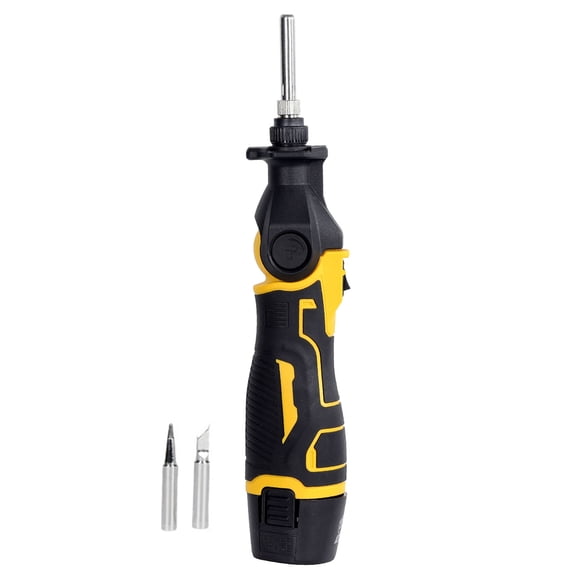 30W Cordless Electric Soldering Iron 400℃ Wireless Welding Device Fast Heat Includes 2 Tips Professional Repair