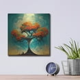 thumbnail image 4 of Luxe Metal Art 'Tree Of Life 17' by Ray Heere, Metal Wall Art, 12"x12", 4 of 9
