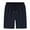 Blue, variant on LYMAYTER Men's Stretch Waist Shorts Cotton 5-Inch Inseam Summer Athletic Gym Lounge Shorts for-M-6XL 1PCS