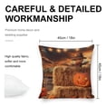 thumbnail image 2 of pumpkin scarecrow haylinen toss pillowcase decoration pillowcase gifting preferred 18x18 inch cushion cover sofa pillowcase sofa bedroom living room car, 2 of 8