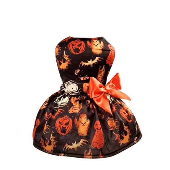 Halloween Pet Dog Clothes Horror Pumpkins Pet Dog Costume