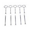 thumbnail image 4 of 10 Wedding Metal 2 Tier Cake Stand Center Handle Rods Fittings Kit, 4 of 4