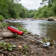 Sluice Fox Sluice Fox Magnetic Separator Pick-up Tool with Quick Release - 8 pound weight capacity - essential tool for gold panning kit and separating gold from pay dirt