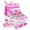 Pink, variant on Roller Skates for Girls and Boys,4 Size Adjustable Kids Toddler Roller Skates with Light up Wheels for Toddlers Children Outdoor Indoor / Pink