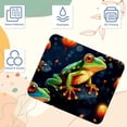 thumbnail image 3 of Frog Mousepad 8.3x9.8 Inch Square Non-Slip Rubber Bottom Printed Desk Mat - Suitable for Office and Gaming, 3 of 6