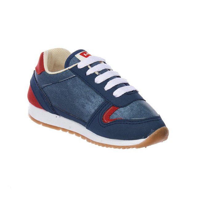 TENIS CASUALES NIÑO LEVI´S 0406530022 SIMIPIEL AZUL Levis 0406530022