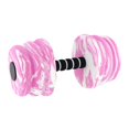thumbnail image 2 of Mancuerna acuática, barra acuática, flotador, equipo portátil de entrenamiento de natación, mancuerna acuática de EVA para adultos, mujeres y hombres. Rosa, 2 of 8