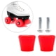 thumbnail image 1 of 2 piezas de frenos de patines en línea patines de patines en línea frenos bloque tapón reemplazo apto para ruedas de rodillos en línea rojo Macarena Patines Pastilla de freno, 1 of 7