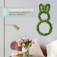 thumbnail image 4 of Fraser Hill Farm 24-inch Boxwood Bunny Wreath, 4 of 19