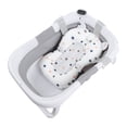 thumbnail image 2 of Bañera Plegable Para Bebés, Bañera para recién nacidos y Niños Pequeños Con COJÍn BLANDO Y TERMOTRO, BAÑERA DE VIJE ANTIRESLIZANTE PORTÁL, 2 of 7